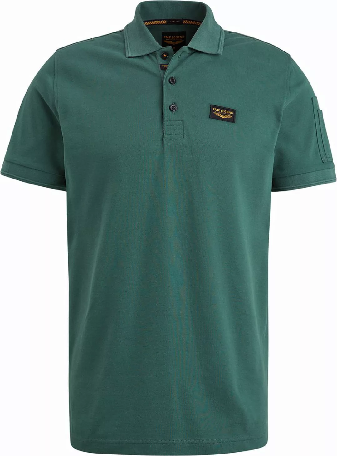 PME Legend Poloshirt Trackway Forest Grün - Größe M günstig online kaufen