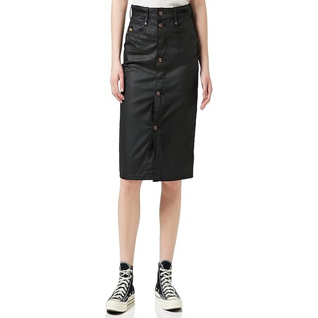 G-STAR Skort Damen Noxer Navy Pencil Button Rock Skirts Size 25 (1-tlg) 5-P günstig online kaufen