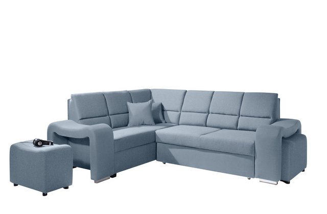 ALTDECOR Ecksofa WAKI, Couch mit Schlaffunktion, Wohnzimmer - Wohnlandschaf günstig online kaufen