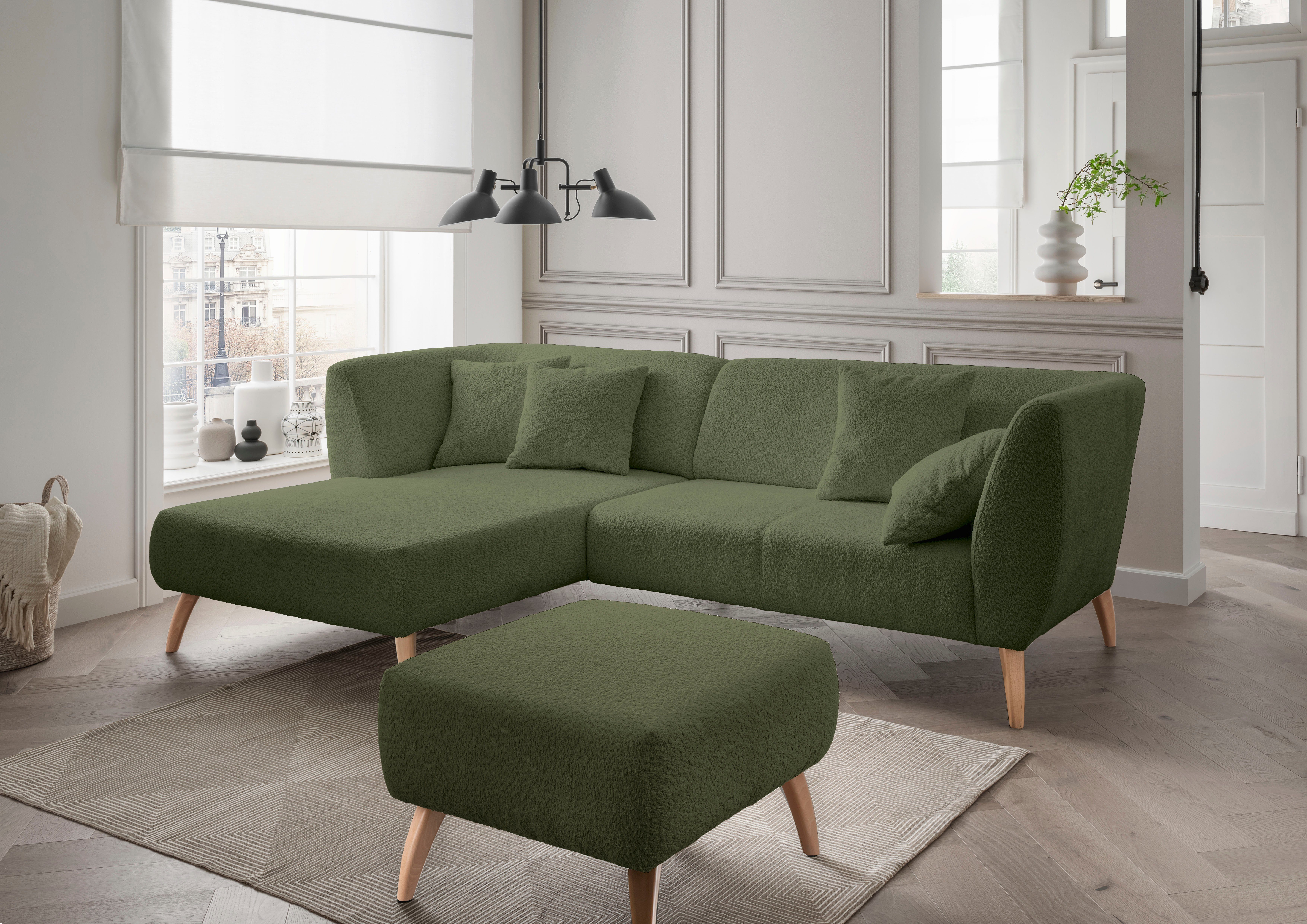 INOSIGN Ecksofa "Colori Polstermöbel mit zeitlos eleganter Rückenführung. L günstig online kaufen