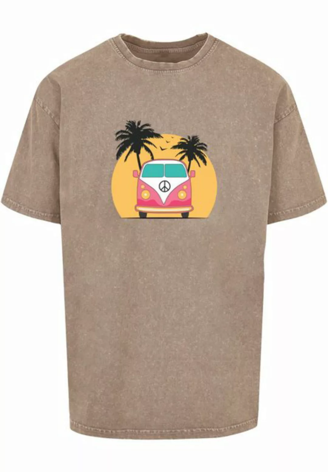 Merchcode T-Shirt Merchcode Herren Summer - Van Acid Washed Oversize Tee (1 günstig online kaufen