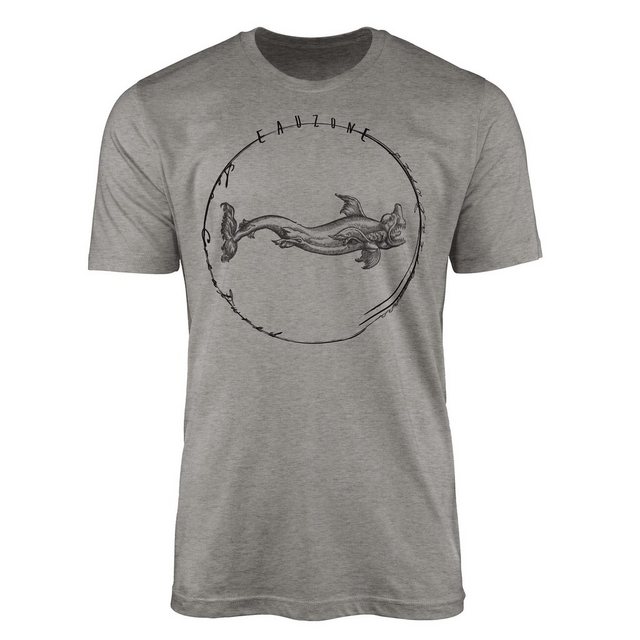 Sinus Art T-Shirt T-Shirt Tiefsee Fische - Serie: Sea Creatures, feine Stru günstig online kaufen