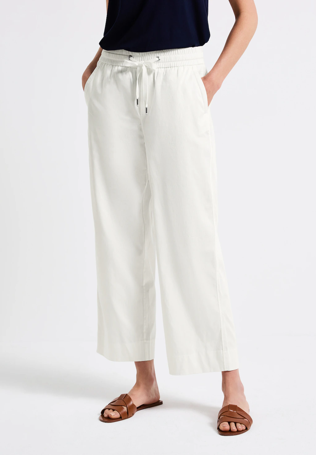 STREET ONE Stoffhose, High Waist günstig online kaufen