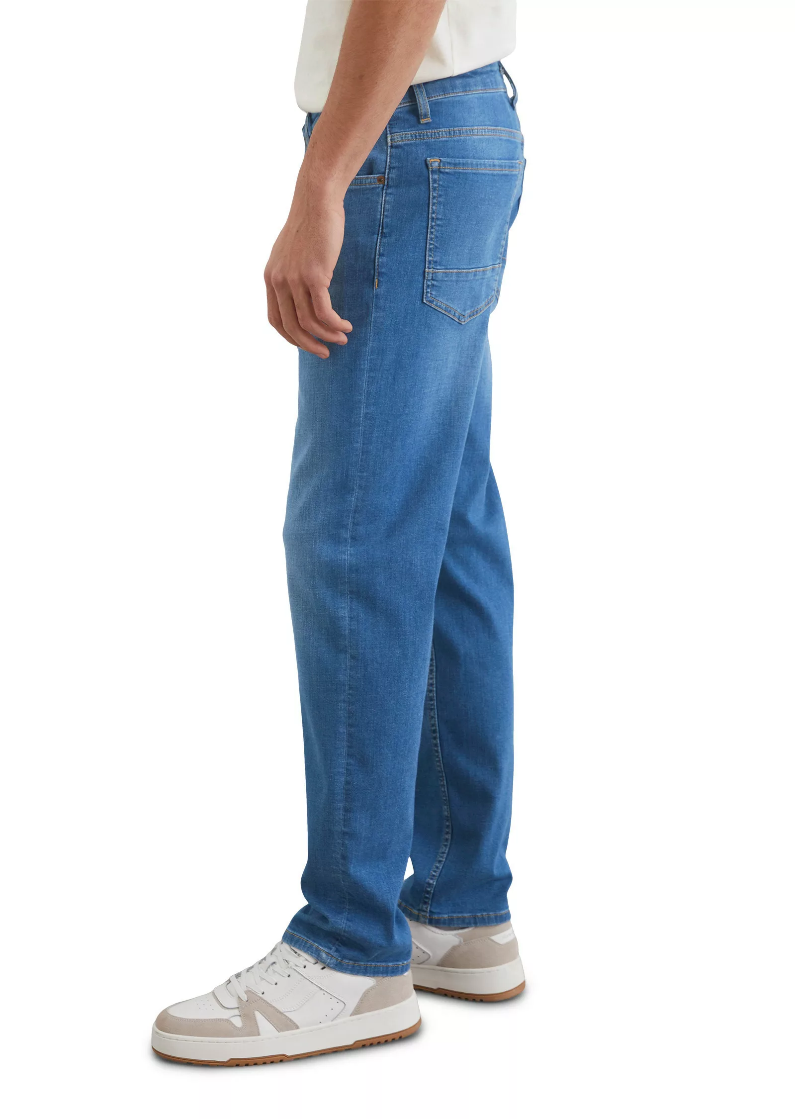 Marc OPolo Regular-fit-Jeans "aus leichtem Bio-Baumwoll-Mix" günstig online kaufen