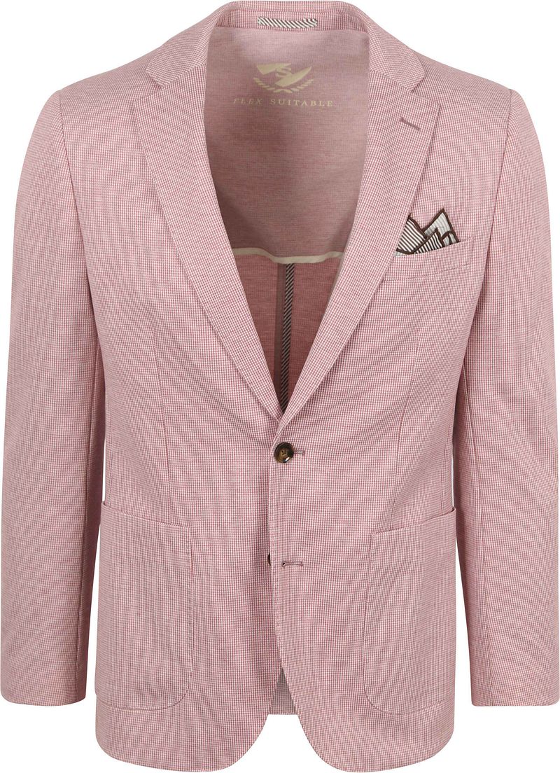 Suitable Blazer Face Druck Rot - Größe 46 günstig online kaufen