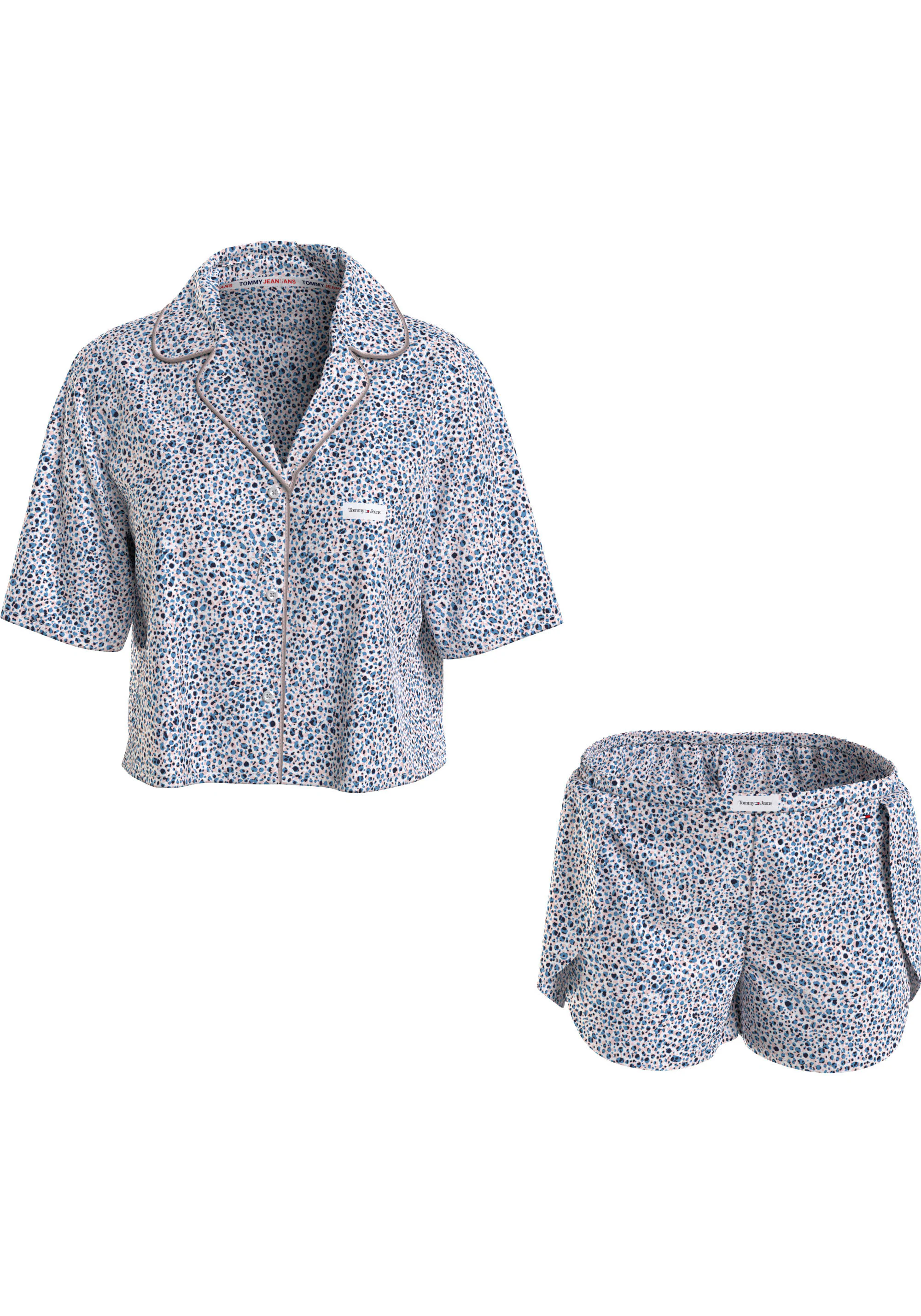 Tommy Hilfiger Underwear Shorty "SHORT SLEEVE PJ SET SHIRT PRINT", (Set, 2 günstig online kaufen