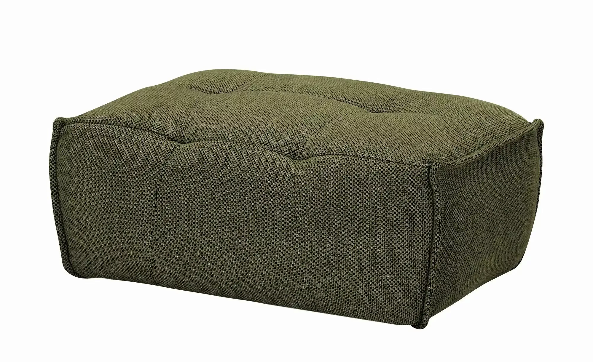 Hocker  Jeaneva ¦ grün ¦ Maße (cm): B: 90 H: 38 T: 64 Polstermöbel > Hocker günstig online kaufen