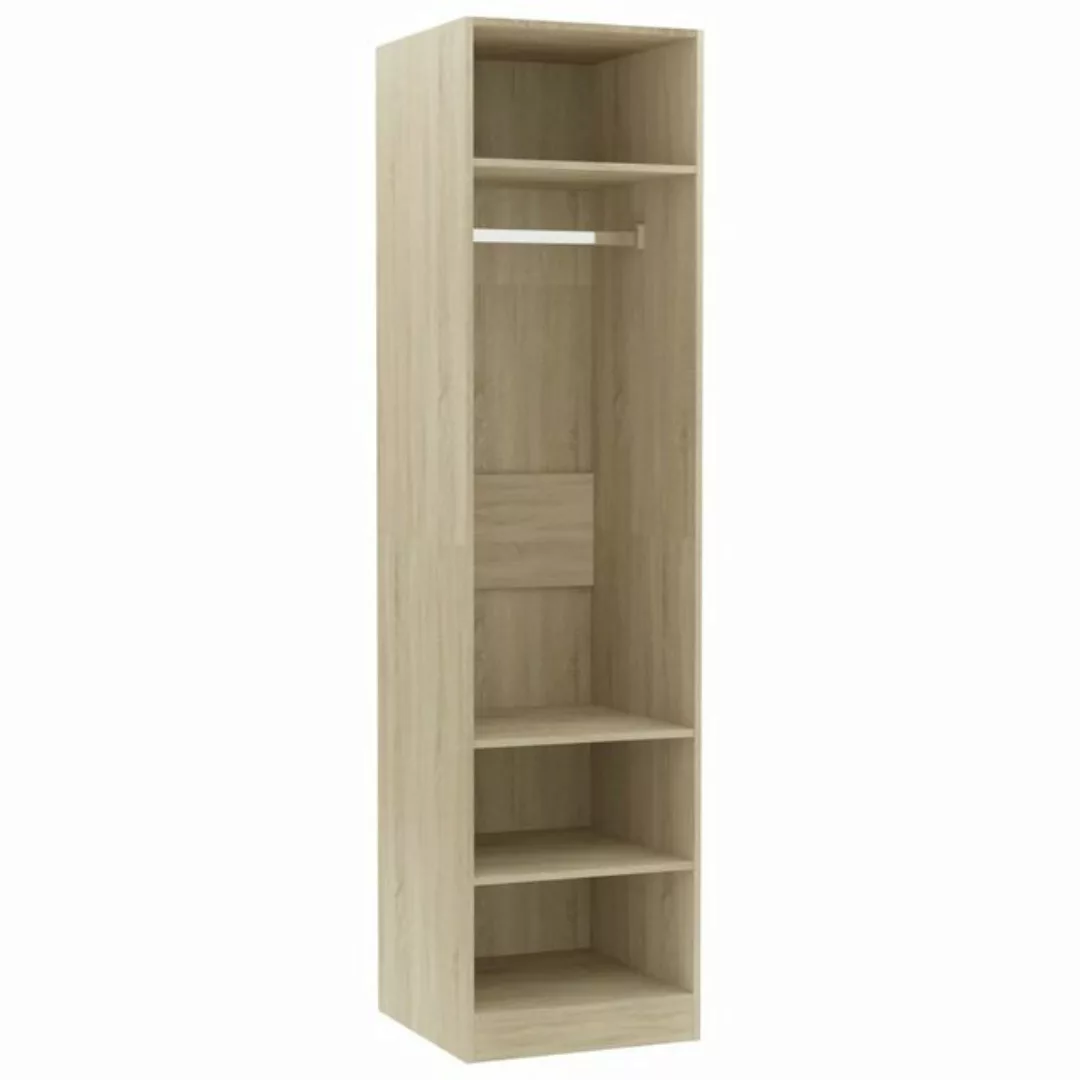 vidaXL Kleiderschrank Kleiderschrank Sonoma-Eiche 50x50x200 cm Holzwerkstof günstig online kaufen