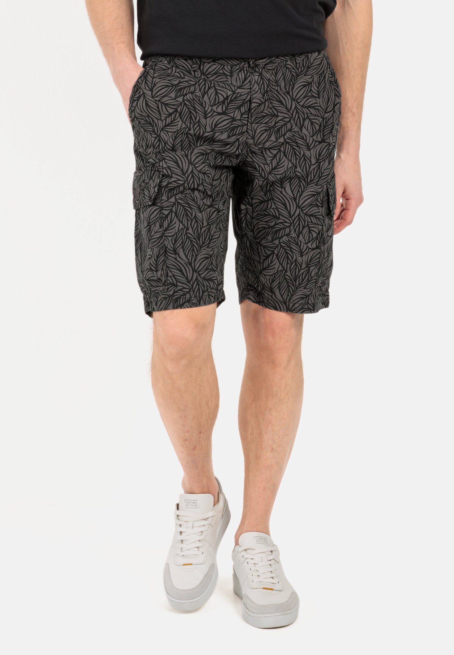 camel active Cargoshorts mit Allover-Print günstig online kaufen