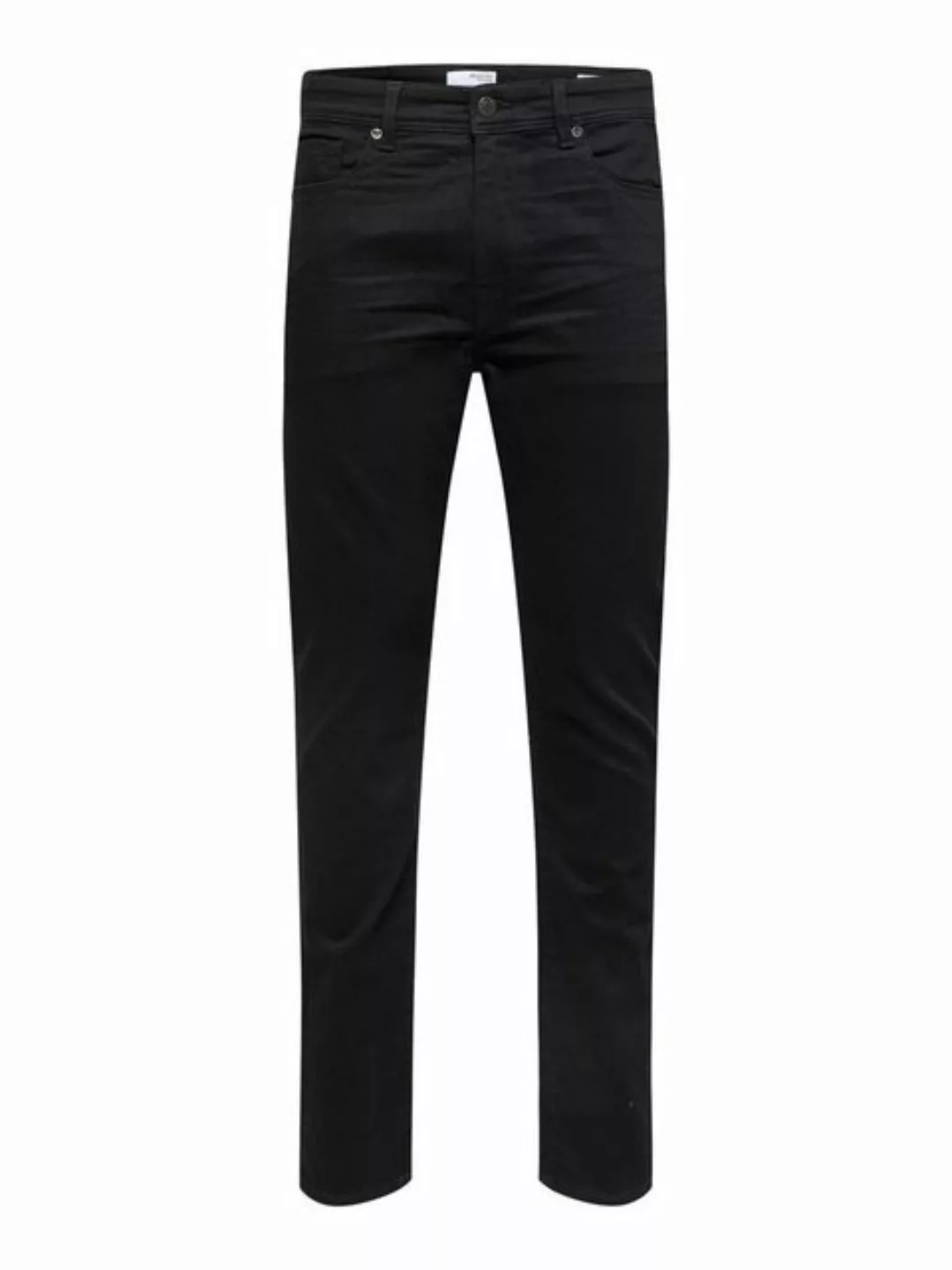Selected Homme Herren Jeans SLH175-SLIM LEON 24001 - Slim Fit - Schwarz - B günstig online kaufen