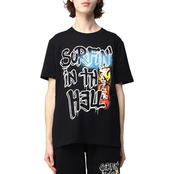 Disclaimer  T-Shirts & Poloshirts Surf-Grafik-Jersey-T-Shirt günstig online kaufen