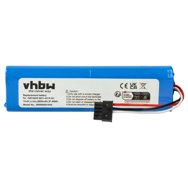 vhbw kompatibel mit Viomi V2 Pro, V3 Staubsauger-Akku Li-Ion 2600 mAh (14,4 günstig online kaufen