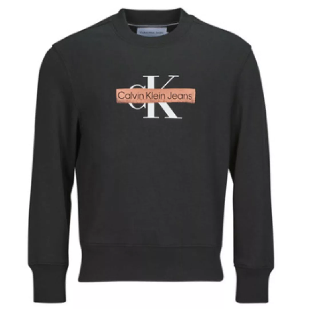 Calvin Klein Jeans  Sweatshirt MONOLOGO STENCIL CREW NECK günstig online kaufen