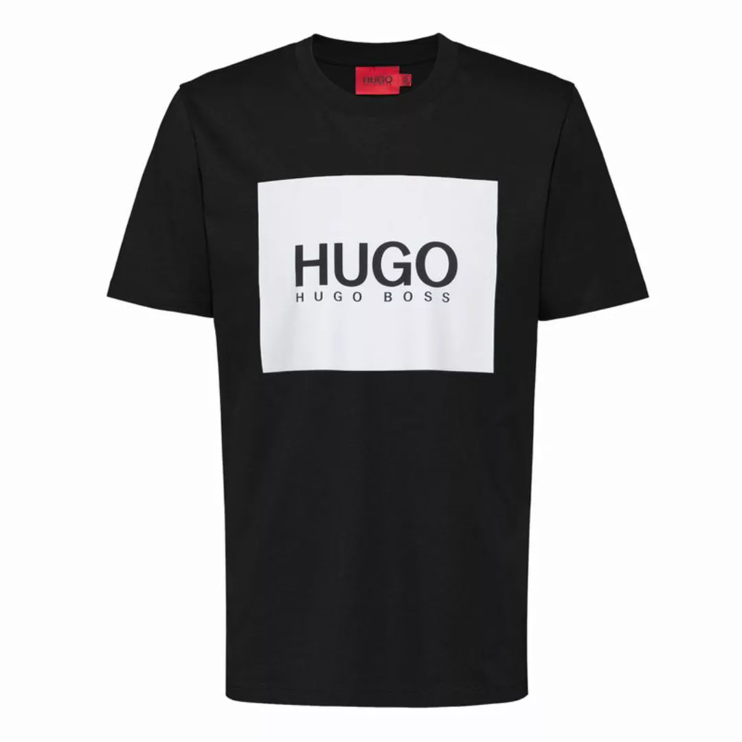 HUGO Herren T-Shirt - DOLIVE_U212, Rundhals, 1/2-Arm, Logo-Print, Baumwolle günstig online kaufen