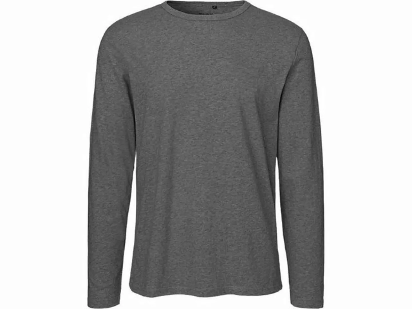 Neutral Langarmshirt Neutral Bio-Herren-Langarmshirt mit Rundhalsaussch günstig online kaufen