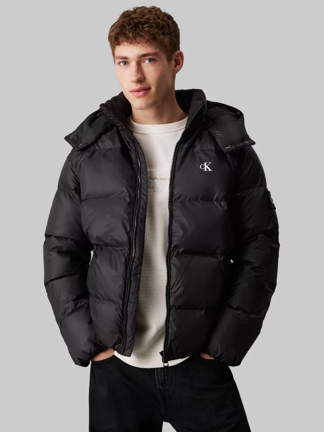 Calvin Klein Jeans Outdoorjacke ESSENTIALS DOWN JACKET mit Logoprägung günstig online kaufen