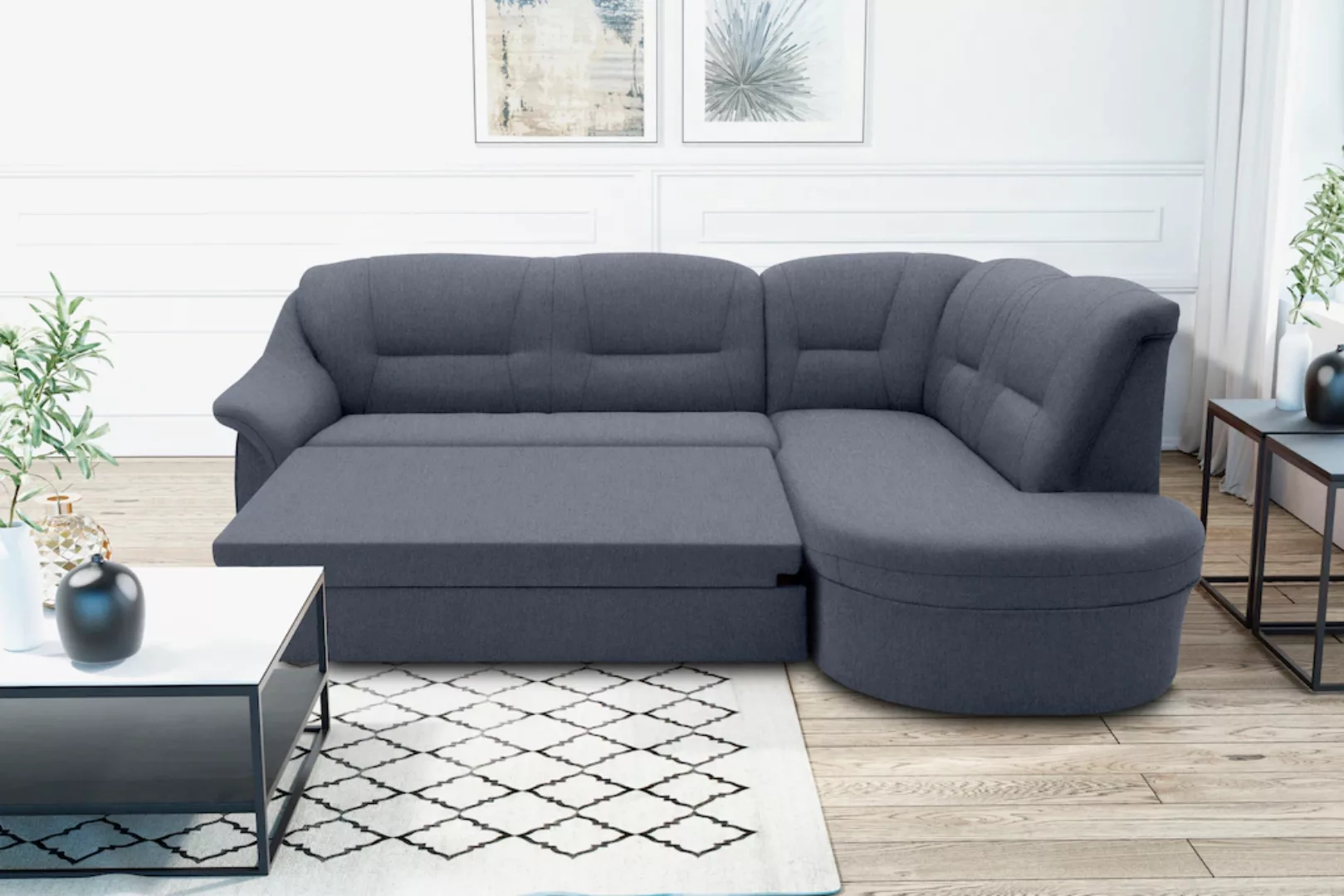 DOMO collection Ecksofa "Faenza L-Form", DOMO collection Ecksofa, mit Ottom günstig online kaufen