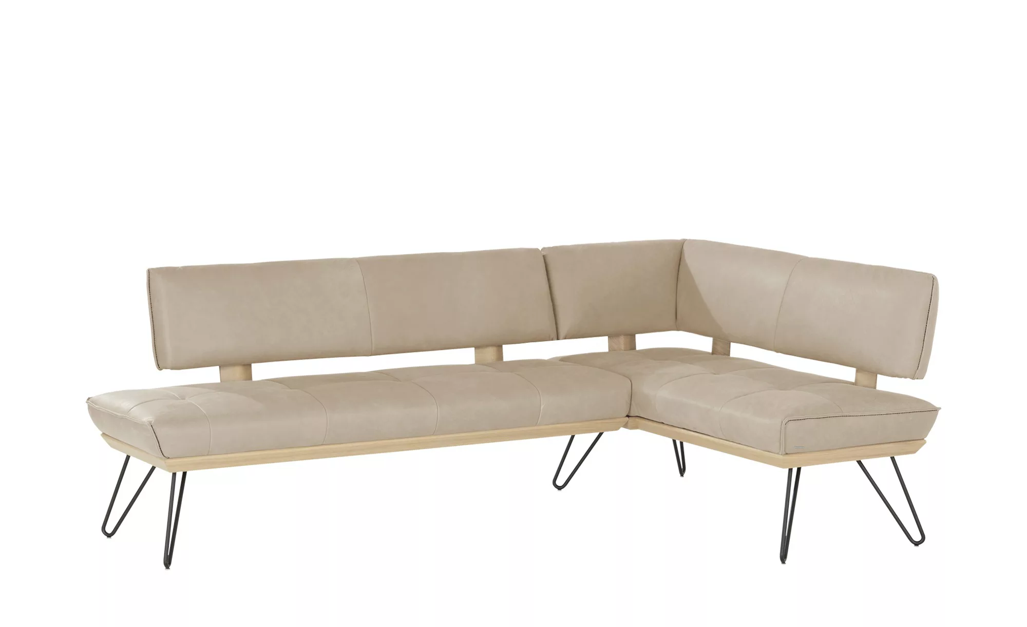 KOINOR Eckbank  Leder Dining System 4 ¦ beige ¦ Maße (cm): H: 88 Bänke > Ec günstig online kaufen