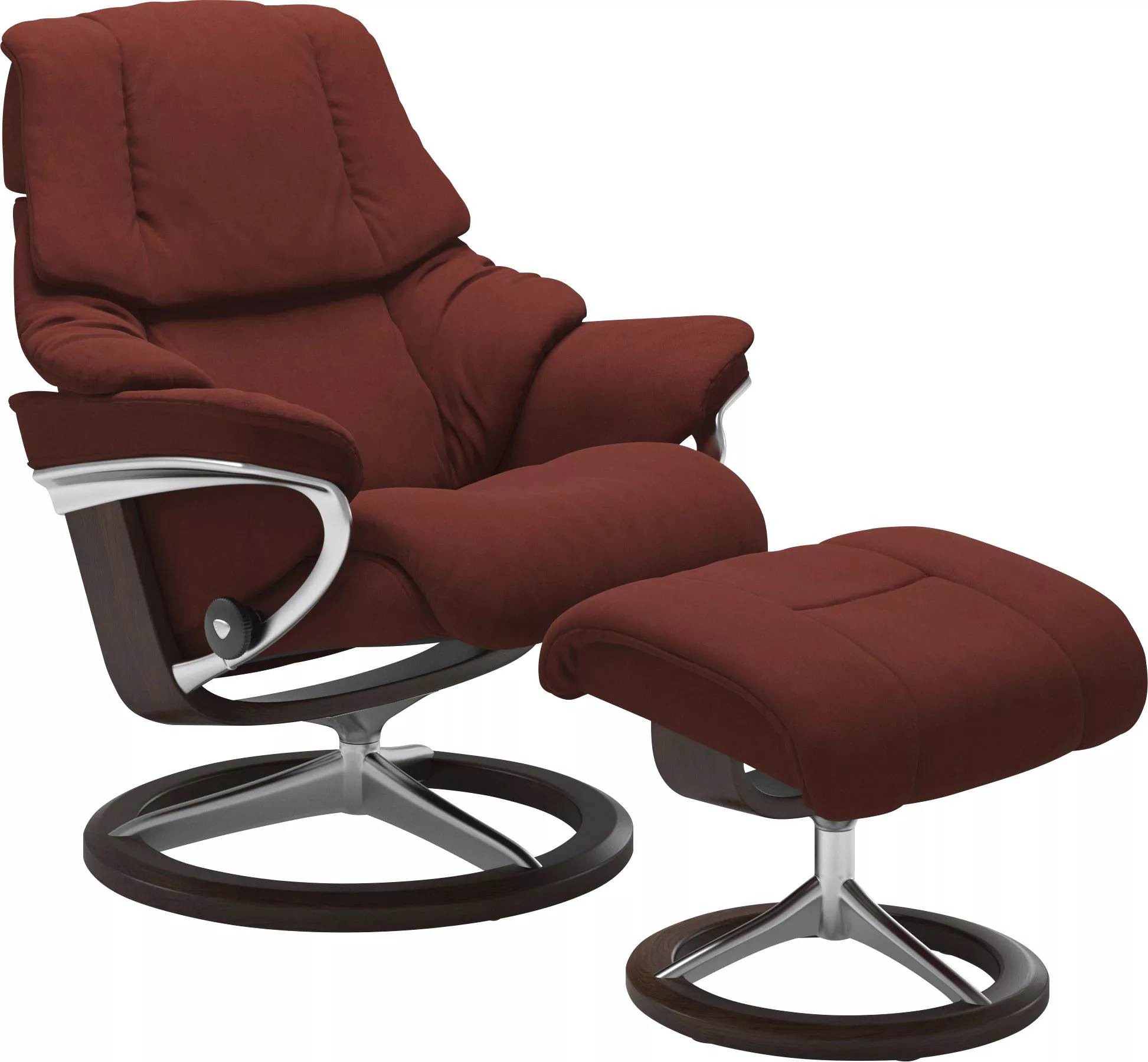 Stressless® Relaxsessel »Reno«, (Set, Relaxsessel mit Hocker), mit Hocker, günstig online kaufen