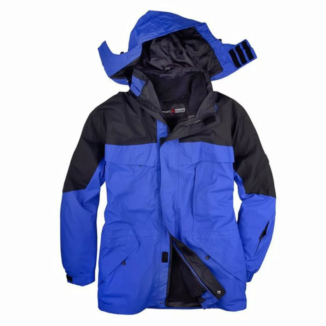 ABRAXAS Funktionsjacke Marc&Mark 3-in-1 Funktionsjacke XXL royalblau-schwar günstig online kaufen