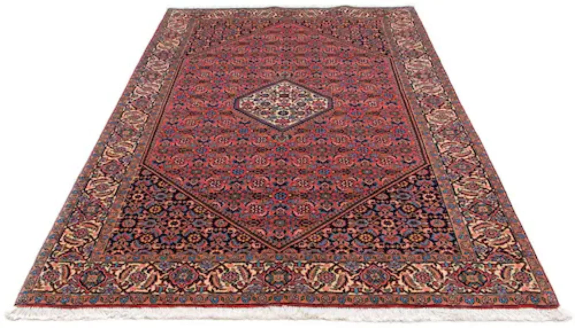 morgenland Wollteppich »Bidjar - Zanjan Medaillon Rosso 232 x 141 cm«, rech günstig online kaufen