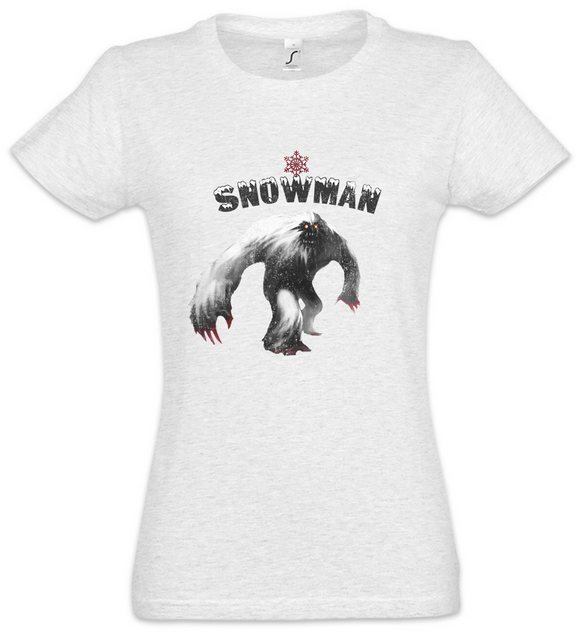 Urban Backwoods Print-Shirt Yeti II Damen T-Shirt Monster Bigfoot Creature günstig online kaufen