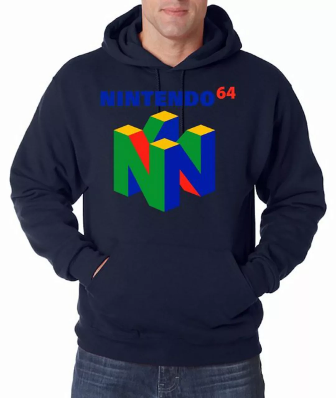 Youth Designz Kapuzenpullover N64 Herren Hoodie Pullover mit trendigem Fron günstig online kaufen