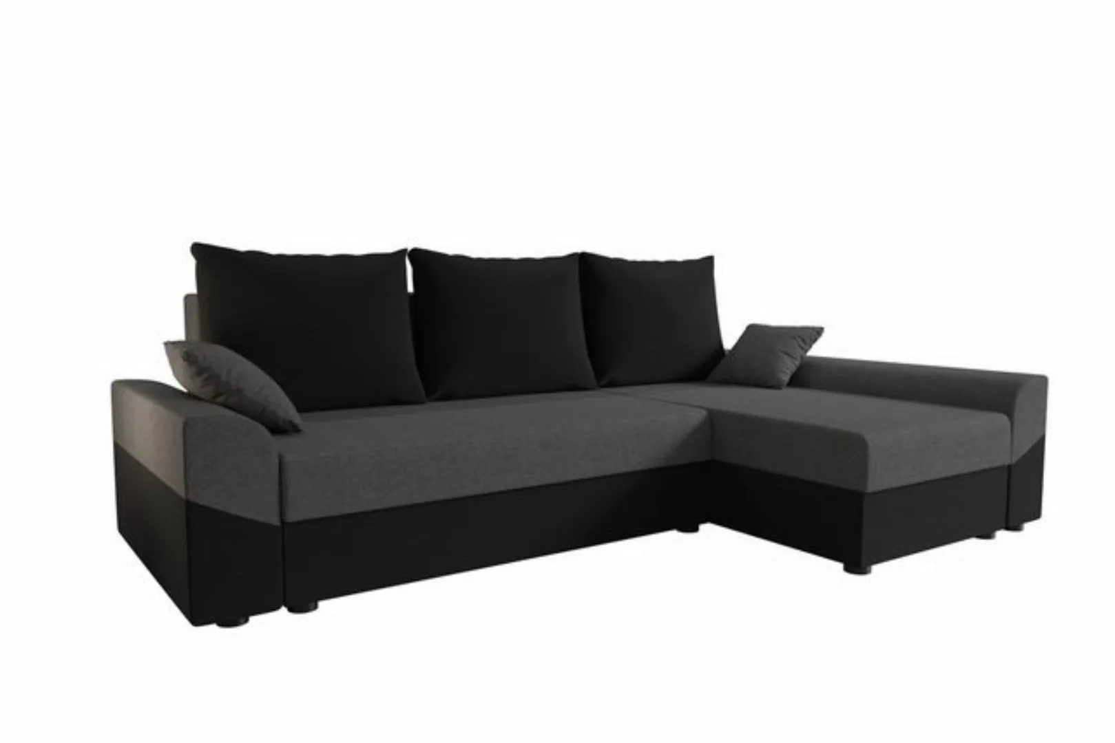 ALTDECOR Ecksofa DENVI, Couch mit Schlaffunktion, Wohnzimmer - Wohnlandscha günstig online kaufen