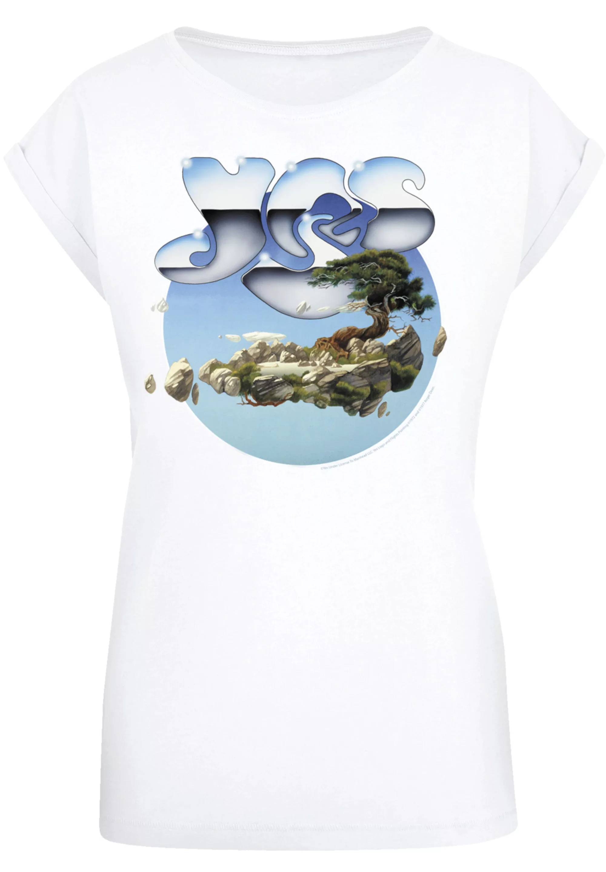 F4NT4STIC T-Shirt "YES Chrome Island", Premium Qualität günstig online kaufen