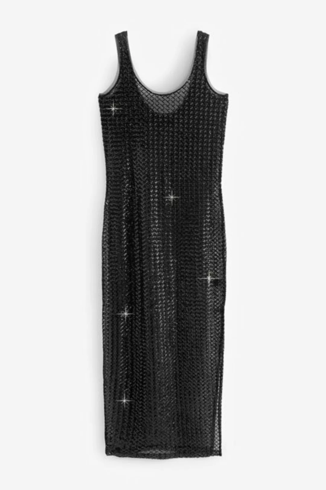 Next Paillettenkleid Schmal geschnittenes Kleid mit Pailletten (1-tlg) günstig online kaufen