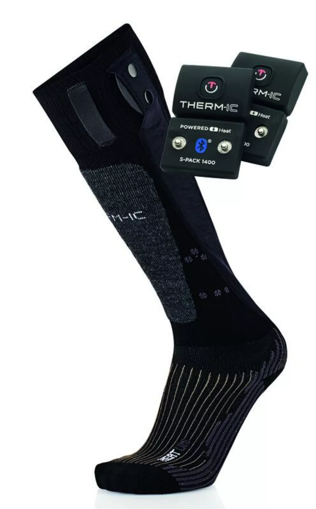 Therm-Ic Heizsocken PowerSocks Heat Uni + S-Pack 1400 Bluetooth Set Sockeng günstig online kaufen