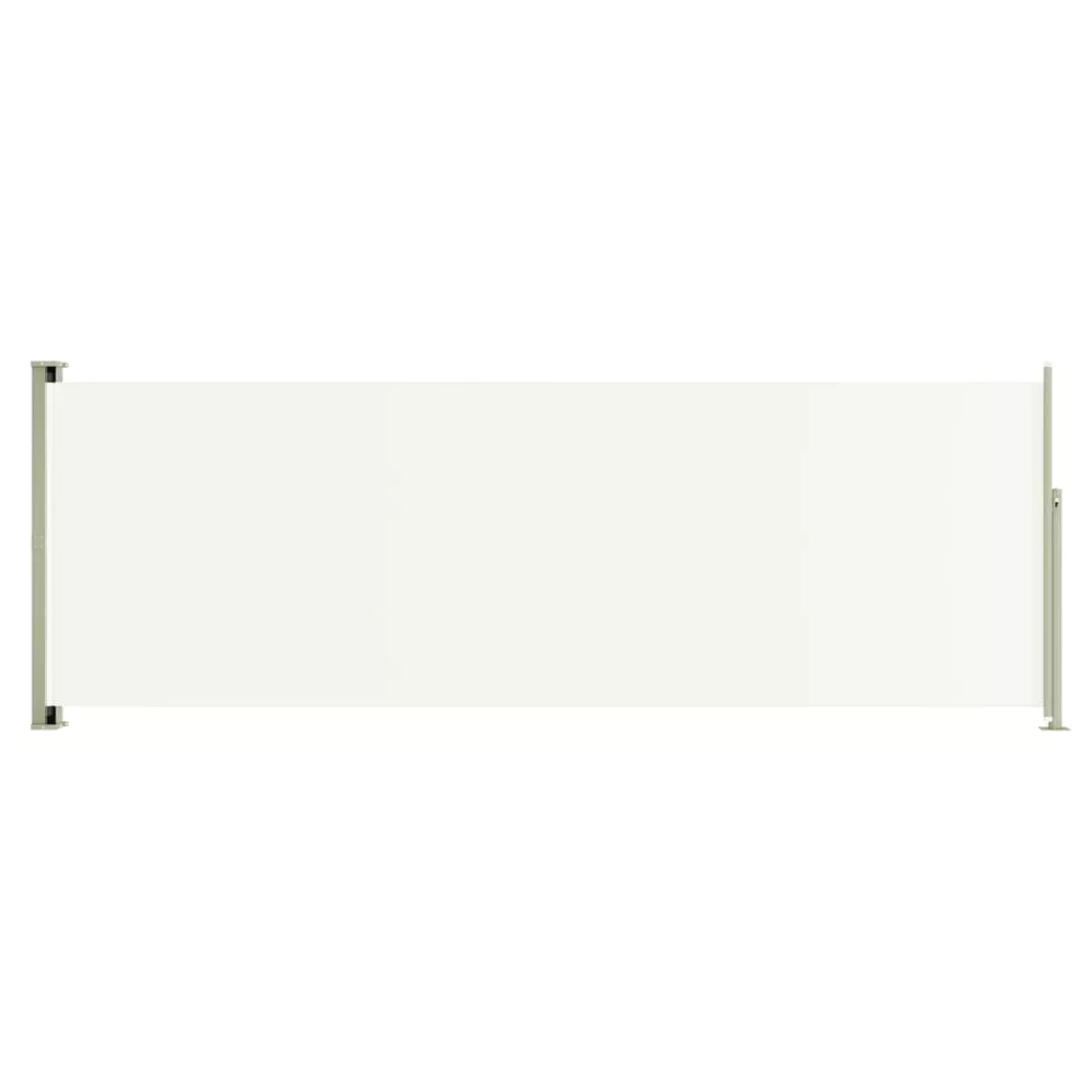 Seitenmarkise Ausziehbar 180x500 Cm Creme günstig online kaufen