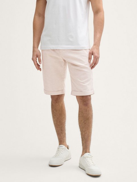 TOM TAILOR Bermudas Regular Shorts mit Leinenanteil günstig online kaufen