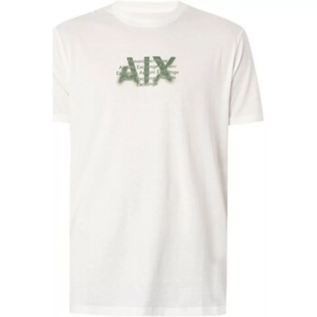 EAX  T-Shirt T-Shirt Mit Verblasstem Logo Und Grafik günstig online kaufen