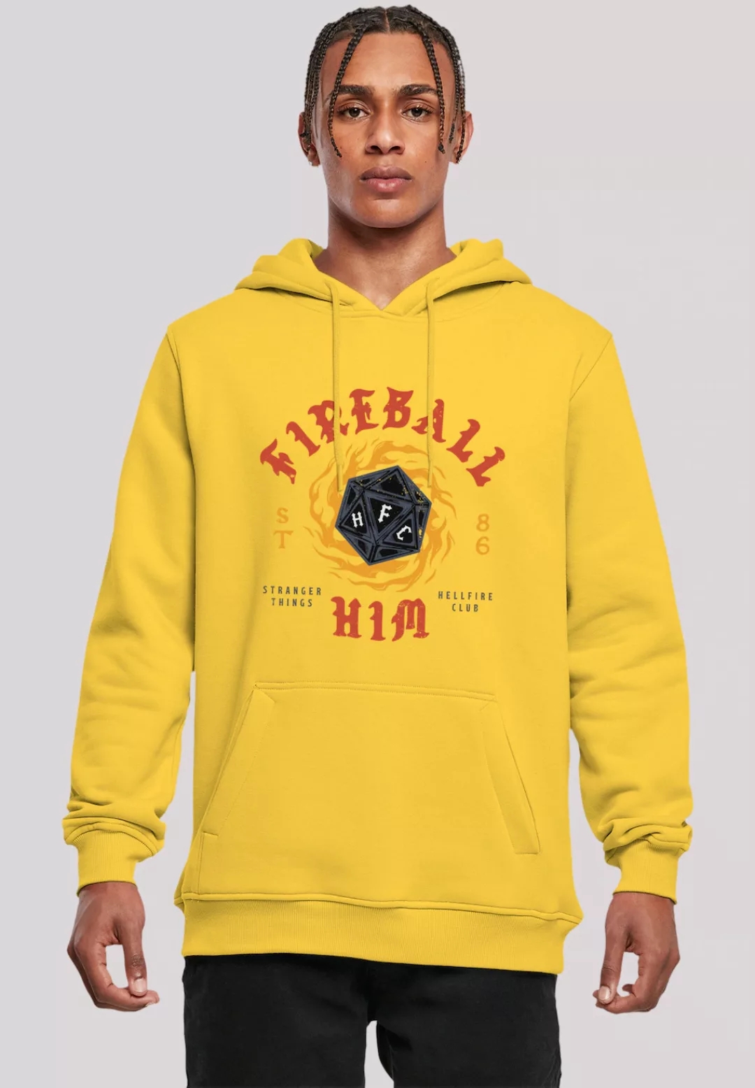 F4NT4STIC Kapuzenpullover "Stranger Things Fireball Dice 86 Netflix TV Seri günstig online kaufen