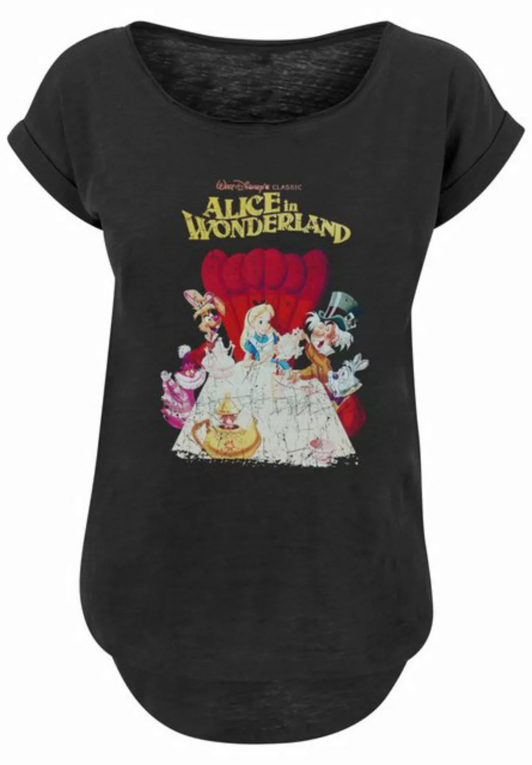 F4NT4STIC T-Shirt Alice im Wunderland Retro Poster Print günstig online kaufen