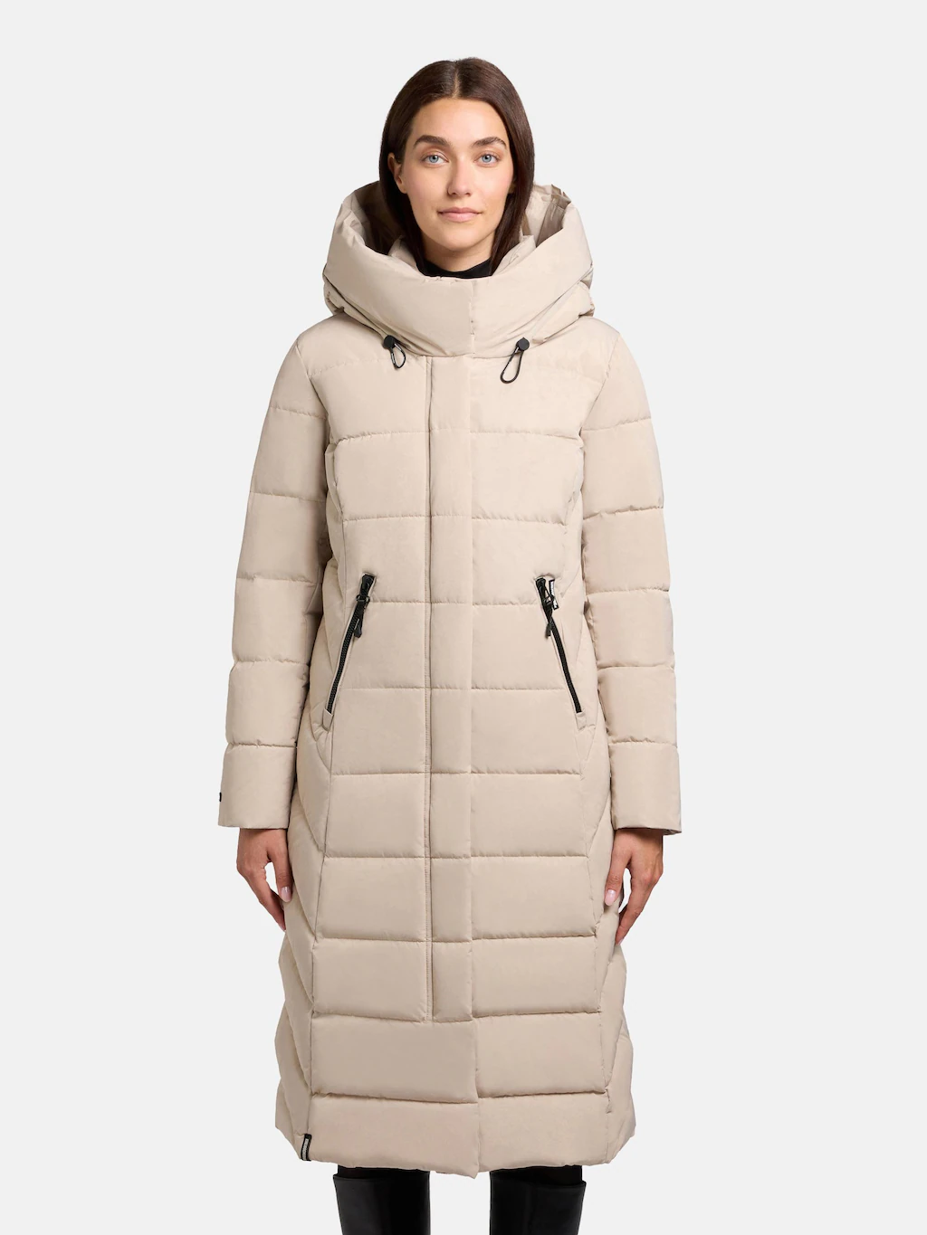 khujo Wintermantel "Sensy-YM", Warmer Steppmantel mit Kapuze günstig online kaufen