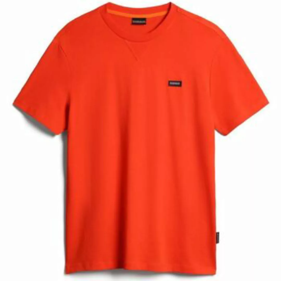 Napapijri  T-Shirts & Poloshirts S-RHEMES NP0A4G36-R05 RED CHERRY günstig online kaufen