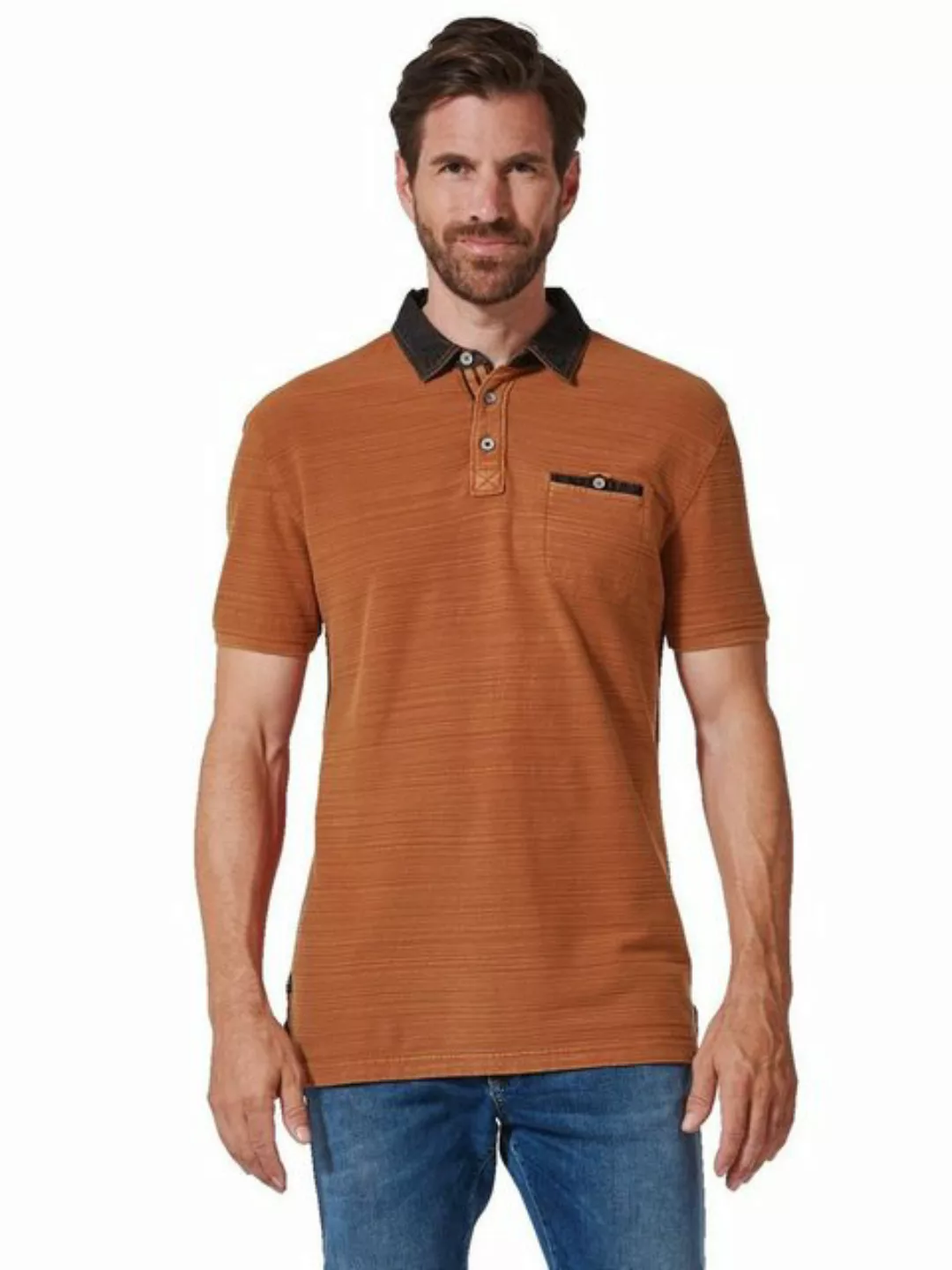 Engbers Poloshirt Polo-Shirt strukturiert günstig online kaufen