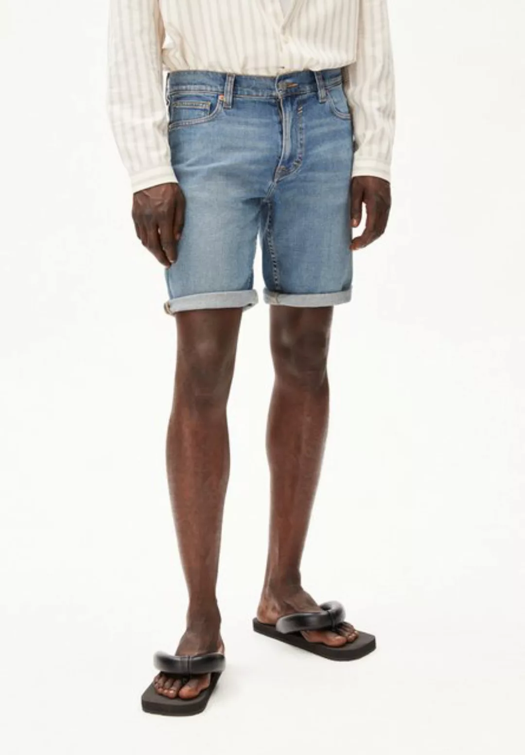 Armedangels Shorts NAAILO Herren Jeans Shorts aus Bio-Baumwoll Mix günstig online kaufen