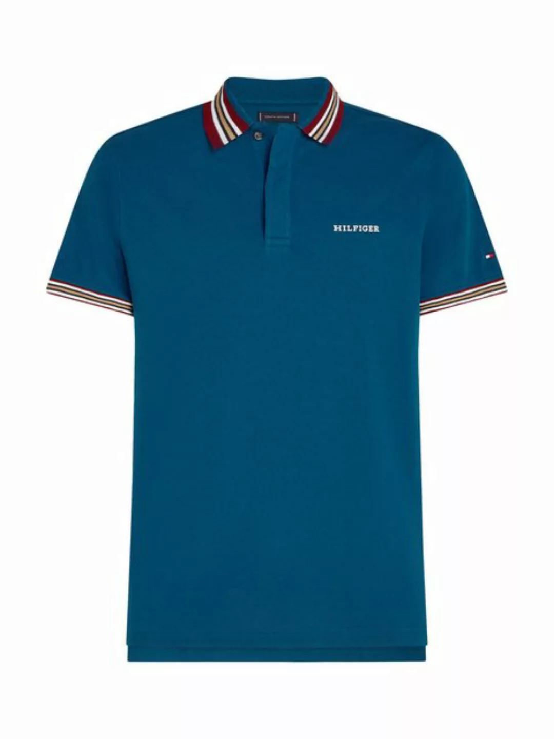 Tommy Hilfiger Poloshirt GIFTING POLO RWB COLLAR REG POLO Streifen an Krage günstig online kaufen