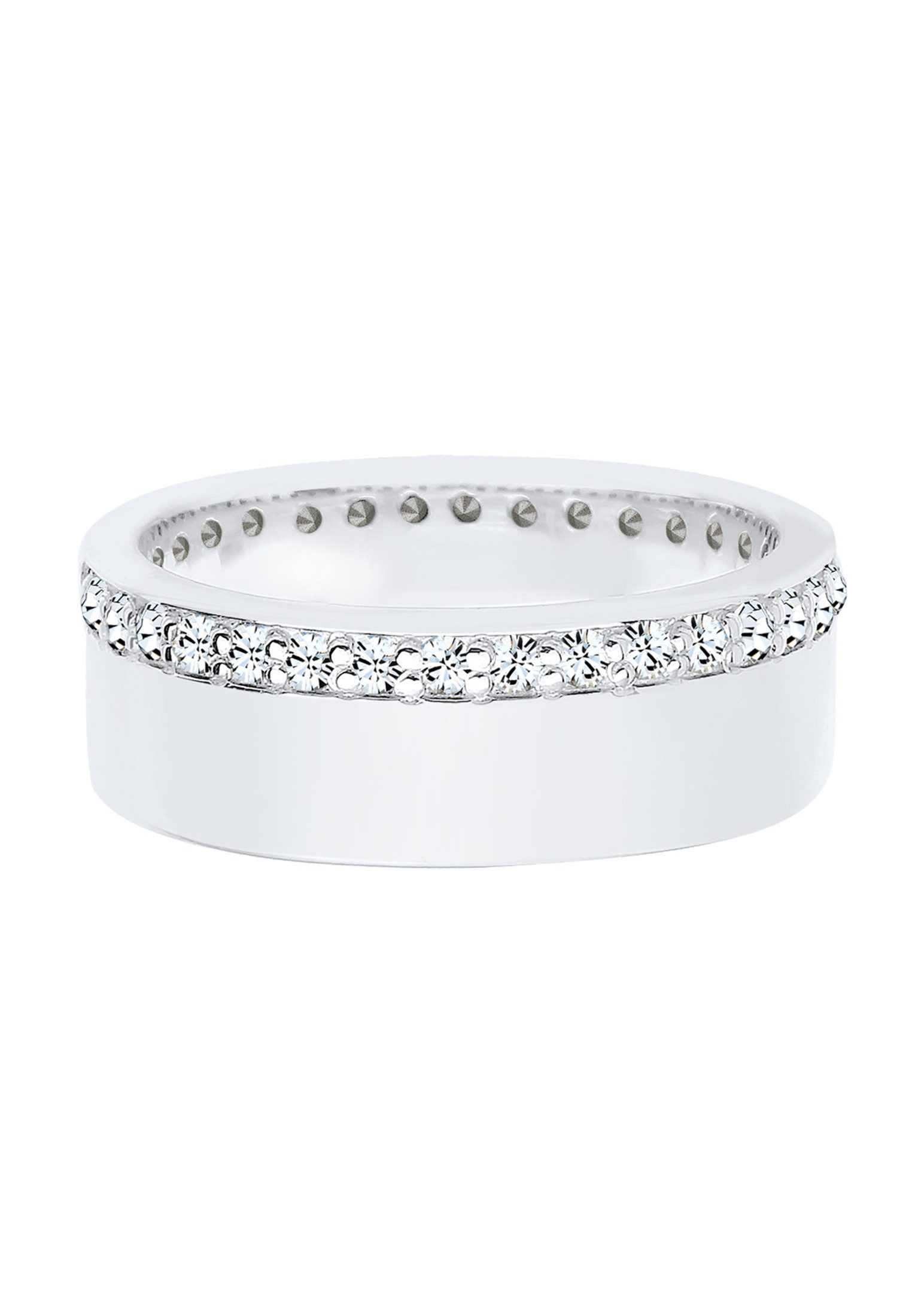 Elli Fingerring Bandring Kristalle Funkelnd 925 günstig online kaufen