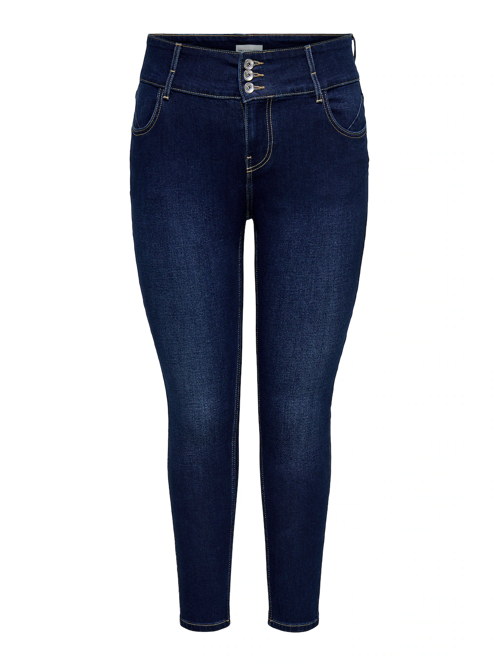 ONLY CARMAKOMA Skinny-fit-Jeans "CARANNA HW SKINNY ANK MBD DNM ANA" günstig online kaufen