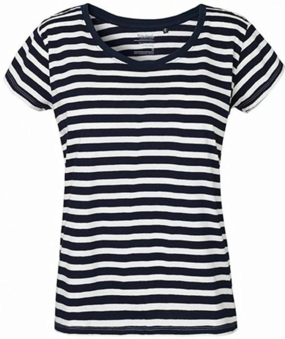 Neutral Rundhalsshirt Damen Loose Fit T-Shirt / Single Jersey Strick günstig online kaufen