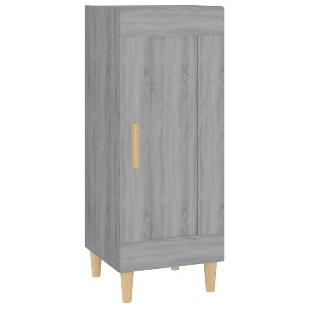 Vidaxl Sideboard Grau Sonoma 34,5x34x90 Cm Holzwerkstoff günstig online kaufen