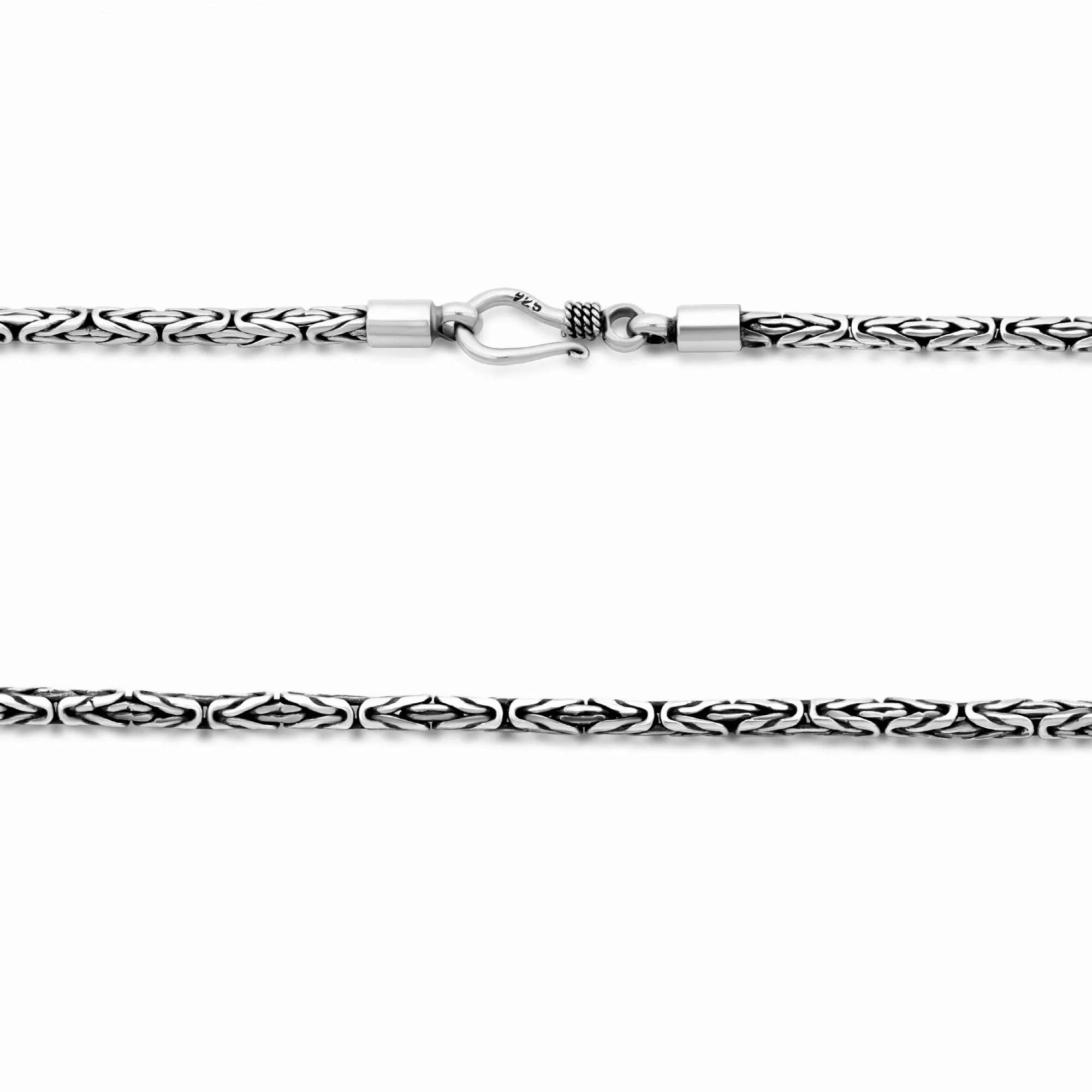 Tony Fein Silberkette Königskette Oxidiert 2,5mm günstig online kaufen