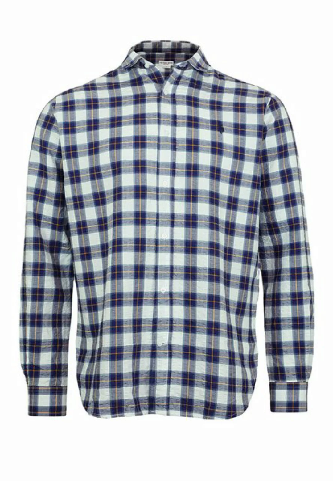 U.S. Polo Assn Langarmhemd Shirt Freizeithemd Seersucker Button-Down (1-tlg günstig online kaufen