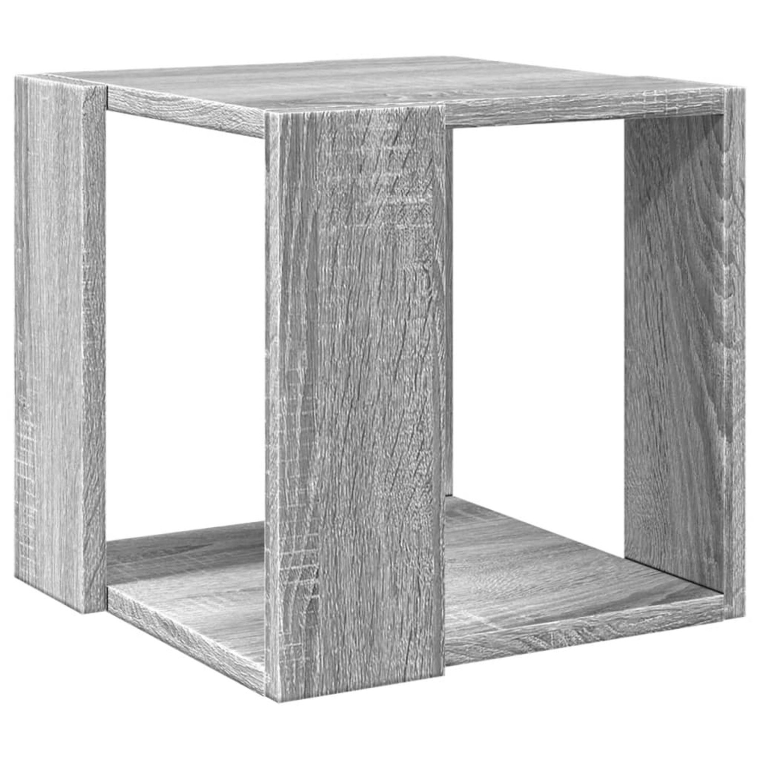 vidaXL Couchtisch Grau Sonoma-Eiche 32x32x30 cm Holzwerkstoff günstig online kaufen