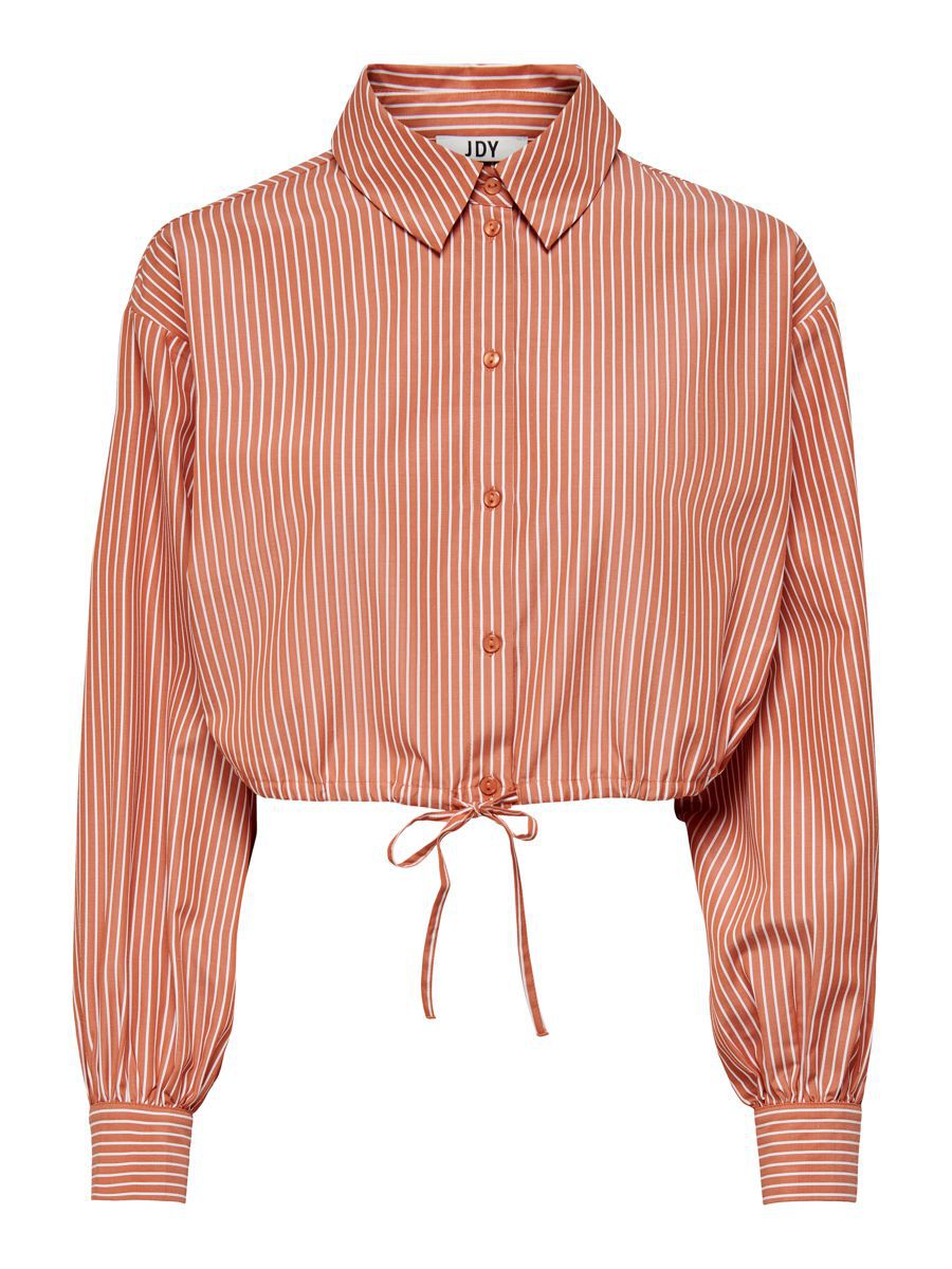 ONLY Cropped Fit Hemd Damen Orange günstig online kaufen