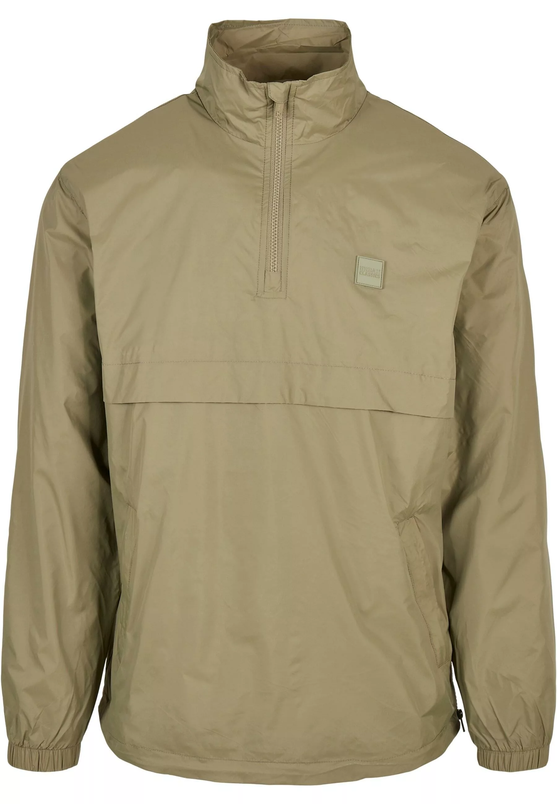 URBAN CLASSICS Allwetterjacke "Urban Classics Herren Stand Up Collar Pull O günstig online kaufen